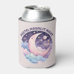 Rafraîchisseur Pour Canette Nuit Pastel Moonlit - Dreamcent Crescent Moon