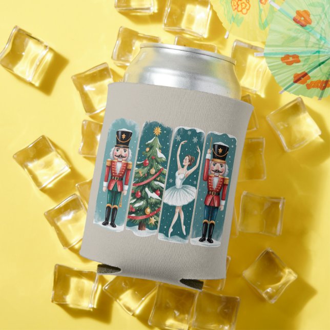 Rafraîchisseur Pour Canette Nutcracker Noël Ballet de vacances Scène (Été in situ)