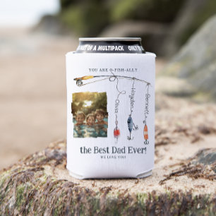 Rafraîchisseur Pour Canette O-Fish-Ally Le meilleur papa Noms et photos des