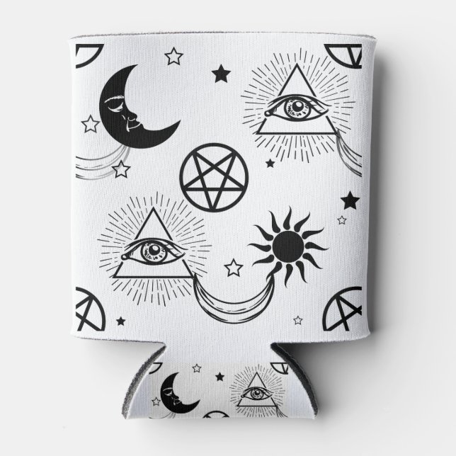 Rafraîchisseur Pour Canette oeil d'halloween illati (Devant)