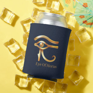 Rafraîchisseur Pour Canette Oeil D'Or Chic De Horus, Hiéroglyphes Égyptiens