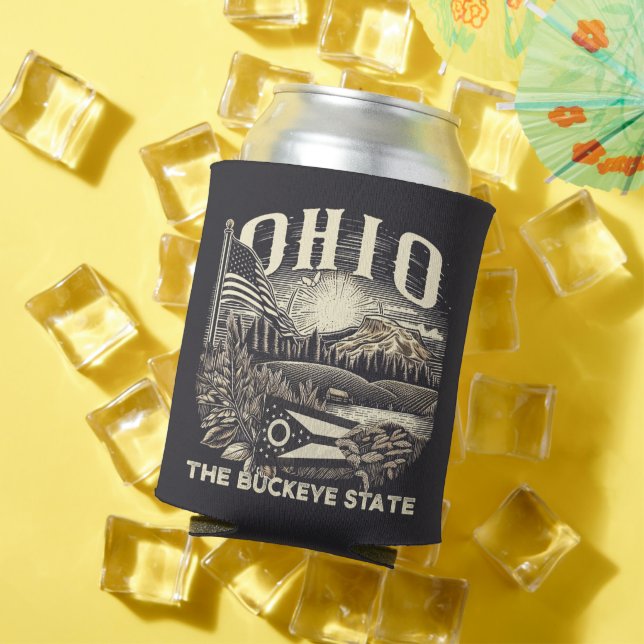 Rafraîchisseur Pour Canette Ohio Le Buckeye State (Été in situ)