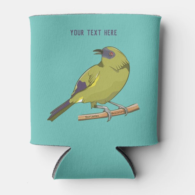 Rafraîchisseur Pour Canette Oiseau corimako NZ (Devant)