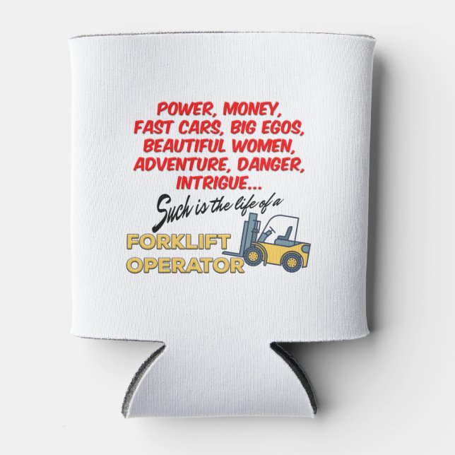 Rafraîchisseur Pour Canette Opérateur de Life of a Forclift (Devant)