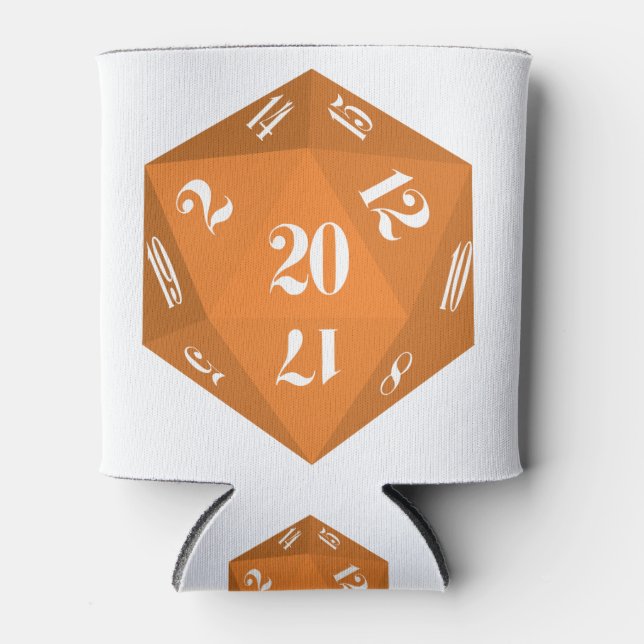 Rafraîchisseur Pour Canette Orange-20 - Dés (Devant)