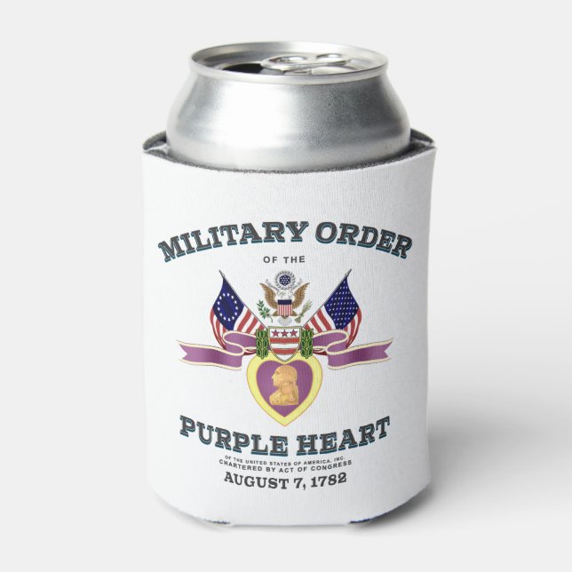 Rafraîchisseur Pour Canette Ordre militaire de la Coozie du Coeur pourpre (Can devant)