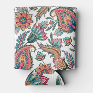 Rafraîchisseur Pour Canette Oriental Paisley : Vintage Floral sans joint