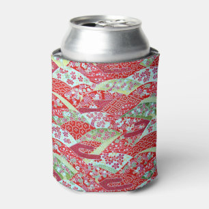 Rafraîchisseur Pour Canette Origami rouge washi japonais que vous pouvez refro