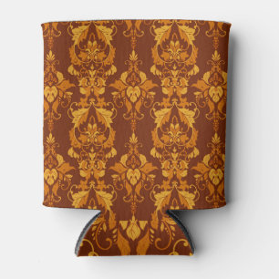 Rafraîchisseur Pour Canette Ornate Damask : Vintage Elegant Fond d'écran