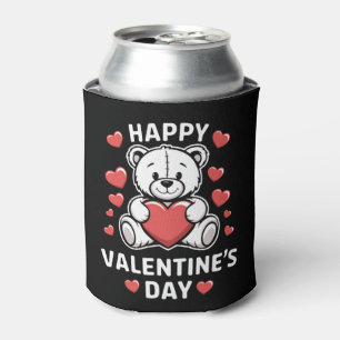 Rafraîchisseur Pour Canette Ours joyeuse Saint-Valentin vday