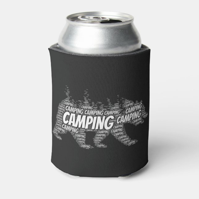 Rafraîchisseur Pour Canette Ours noirs rustiques dans les bois (Can Dos)