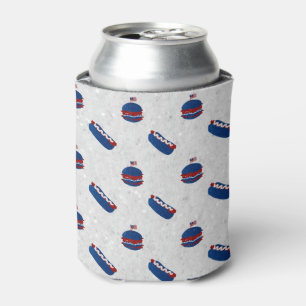 Rafraîchisseur Pour Canette Paillettes pour burger et hot-dog du 4 juillet