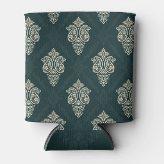 Rafraîchisseur Pour Canette Paisley Bandana print : ornement vintage.