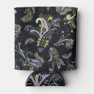 Rafraîchisseur Pour Canette Paisley moderne : Motif textuel traditionnel