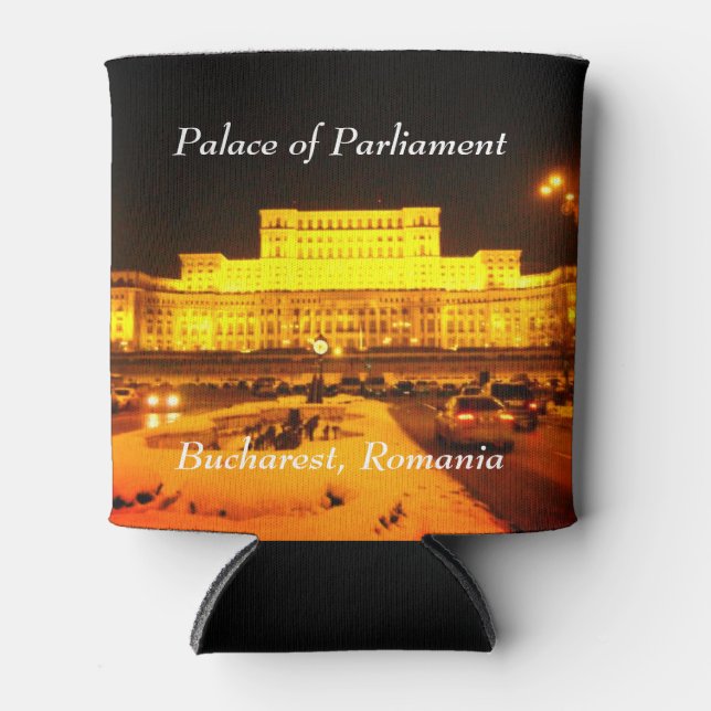 Rafraîchisseur Pour Canette Palais du Parlement, Bucarest, Roumanie (Devant)