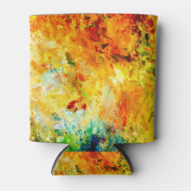 Rafraîchisseur Pour Canette Palette Artiste Colorée (Devant)