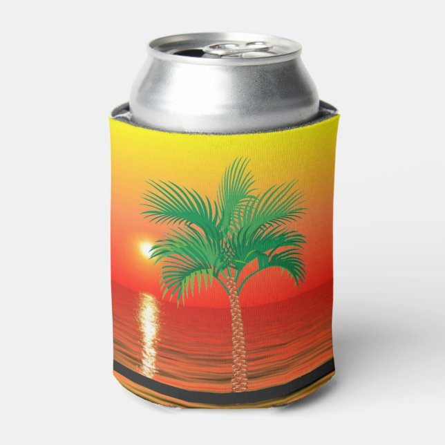 Rafraîchisseur Pour Canette Palm Tree Can Cooler (Can devant)