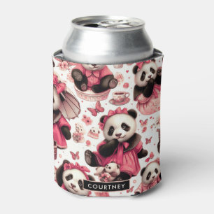 Rafraîchisseur Pour Canette Panda bébé vintage mignonne sans joint
