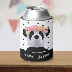 Rafraîchisseur Pour Canette Panda Polka Dot Personnalisé Can Cooler