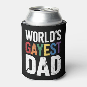 Rafraîchisseur Pour Canette Papa le plus gay du monde LGBTQ Fierté gay allié a