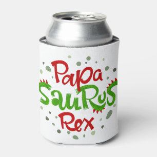 Rafraîchisseur Pour Canette Papa Saurus Rex Graphic