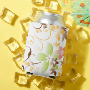 Rafraîchisseur Pour Canette Papier mural à fleurs 5