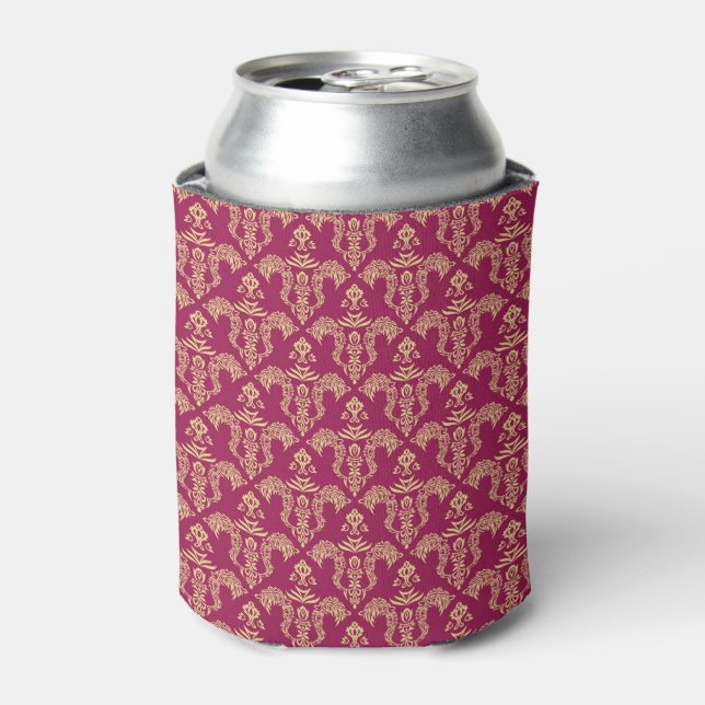 Rafraîchisseur Pour Canette Papier peint Damas 4 (Can devant)
