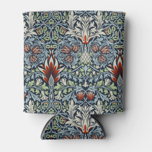 Rafraîchisseur Pour Canette Papier peint floral Morris Navy Blue Snakeshead