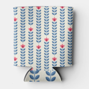Rafraîchisseur Pour Canette Papier peint géométrique scandinave floral