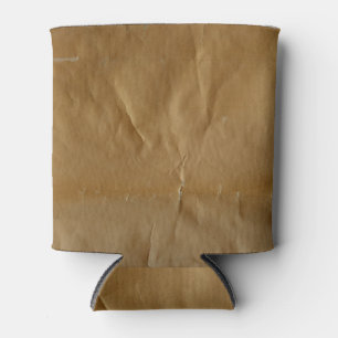 Rafraîchisseur Pour Canette Papier rouge effondré : arrière - plan grungy.