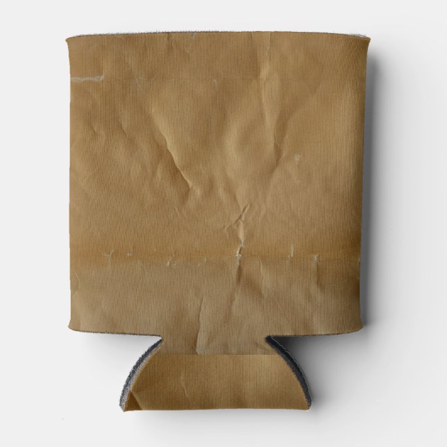 Rafraîchisseur Pour Canette Papier rouge effondré : arrière - plan grungy. (Devant)