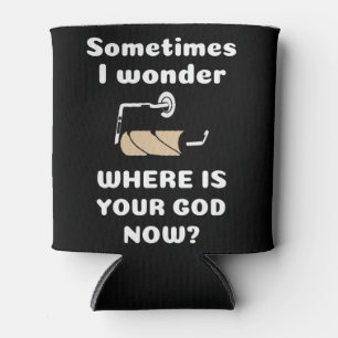 Rafraîchisseur Pour Canette Papier toilette Corona - Où Est Votre Dieu