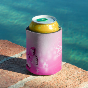 Rafraîchisseur Pour Canette Papillon magenta