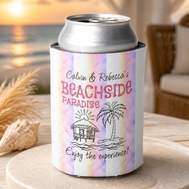 Rafraîchisseur Pour Canette Paradis au bord de la plage  (Créateur téléchargé)