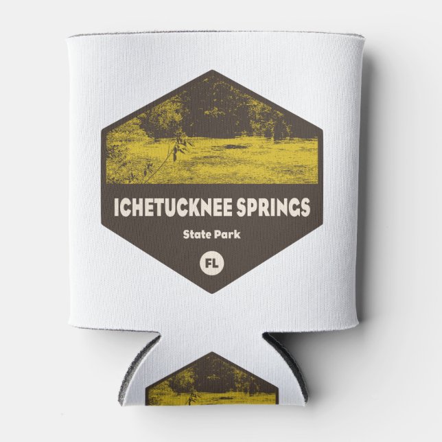 Rafraîchisseur Pour Canette Parc d'état d'Ichetucknee Springs Floride (Devant)