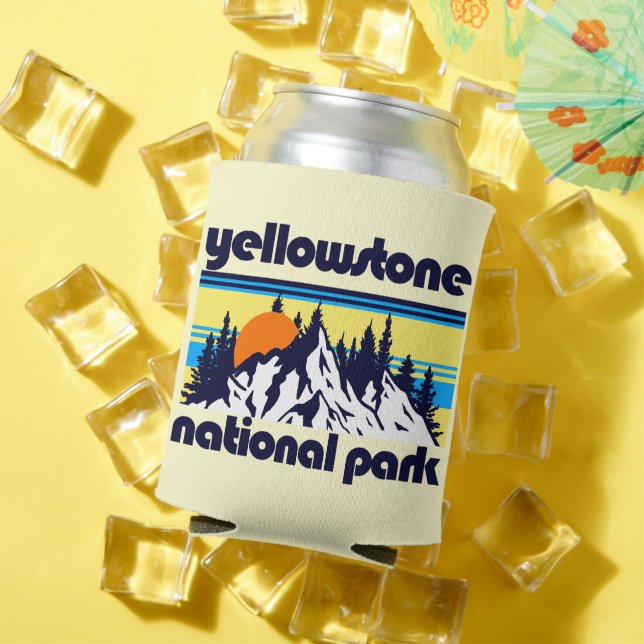 Rafraîchisseur Pour Canette Parc national de Yellowstone (Été in situ)