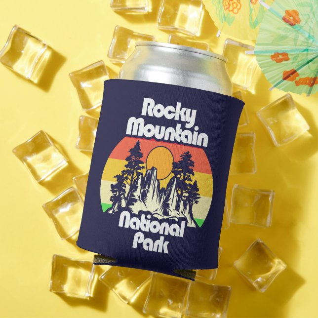 Rafraîchisseur Pour Canette Parc national des Rocheuses (Été in situ)