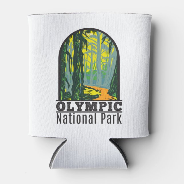 Rafraîchisseur Pour Canette Parc national olympique Washington Hoh Rainforest (Devant)