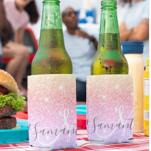 Rafraîchisseur Pour Canette Parties scintillant colorée moderne étincelle Nom