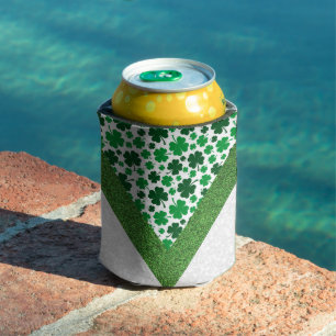 Rafraîchisseur Pour Canette Parties scintillant shamrock