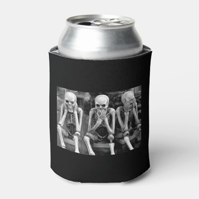 Rafraîchisseur Pour Canette Pas d'Halloween malsain (Can devant)