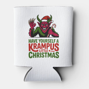 Rafraîchisseur Pour Canette Passez un Noël de Krampus tout petit