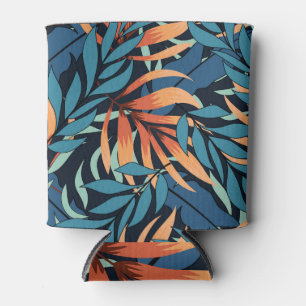 Rafraîchisseur Pour Canette Pastel Tropical Botanical Abstrait