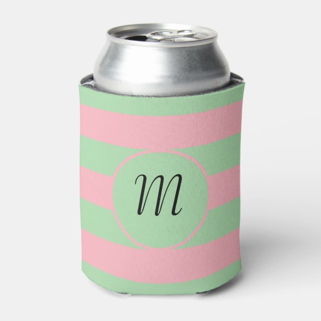 Rafraîchisseur Pour Canette Pastel vert et rose (Can devant)