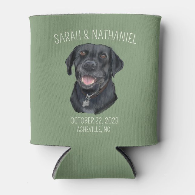 Rafraîchisseur Pour Canette Pâte de refroidissement Black Lab (Devant)