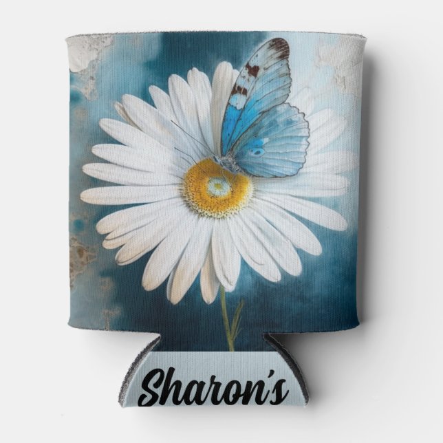 Rafraîchisseur Pour Canette Pâte de refroidissement personnalisée - Papillon (Devant)