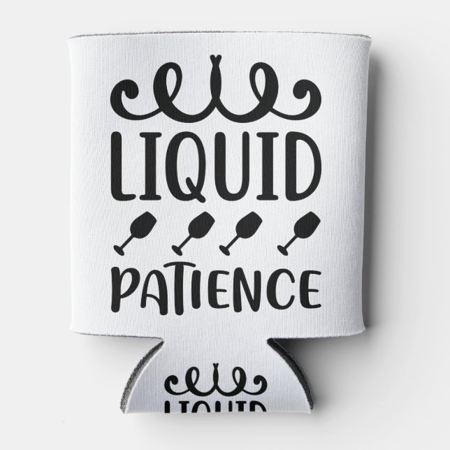 Rafraîchisseur Pour Canette Patience liquide (Devant)