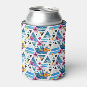 Rafraîchisseur Pour Canette Patters de Geometric Tropical
