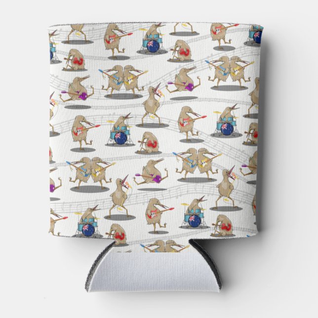 Rafraîchisseur Pour Canette Patters de Kiwi Music (Devant)