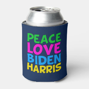 Rafraîchisseur Pour Canette Peace Love Biden Harris Cute 2024 Election